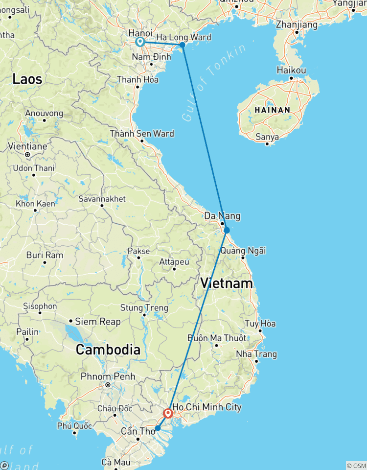 Saveurs du Vietnam De Hanoi à Saigon 10 jours circuit