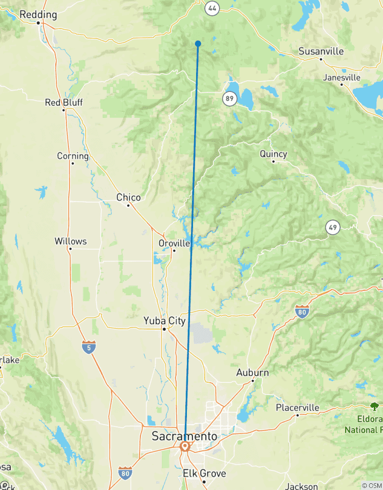 Das Beste vom Lassen Volcanic Nationalpark - Basecamp Rundreise