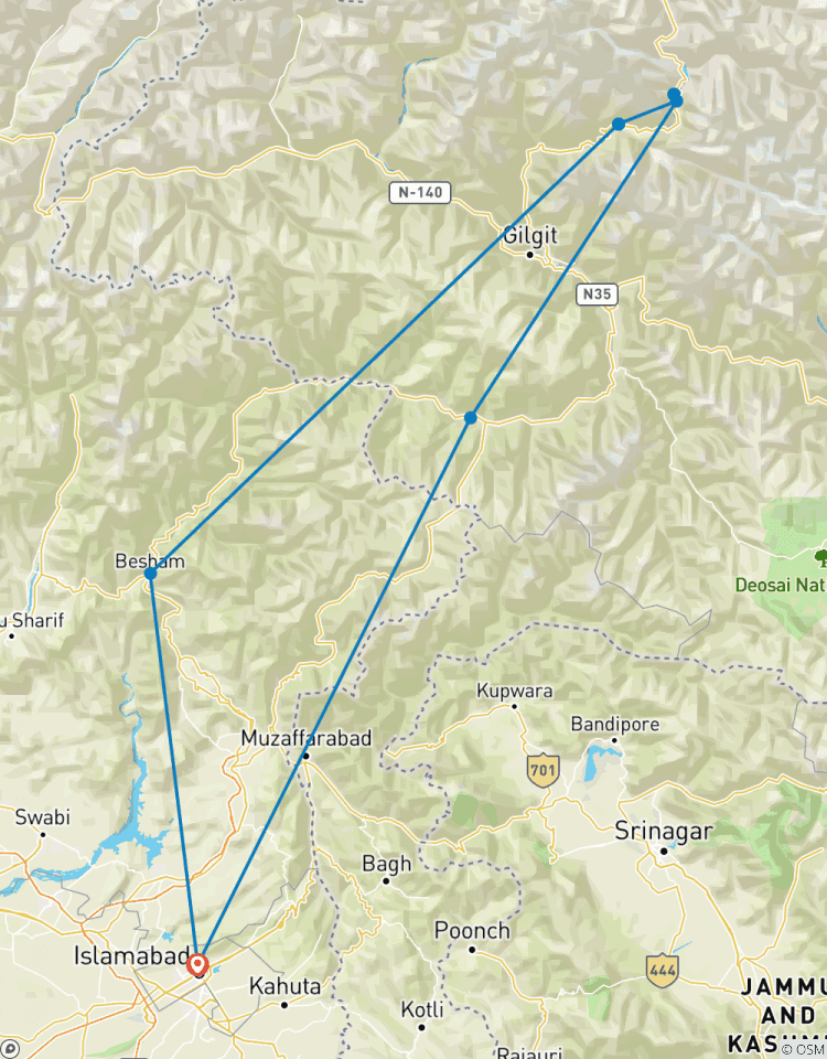 Patundas Trekking Expedition Hunza Gilgit-Baltistan Pakistan - 14 Tage Rundreise
