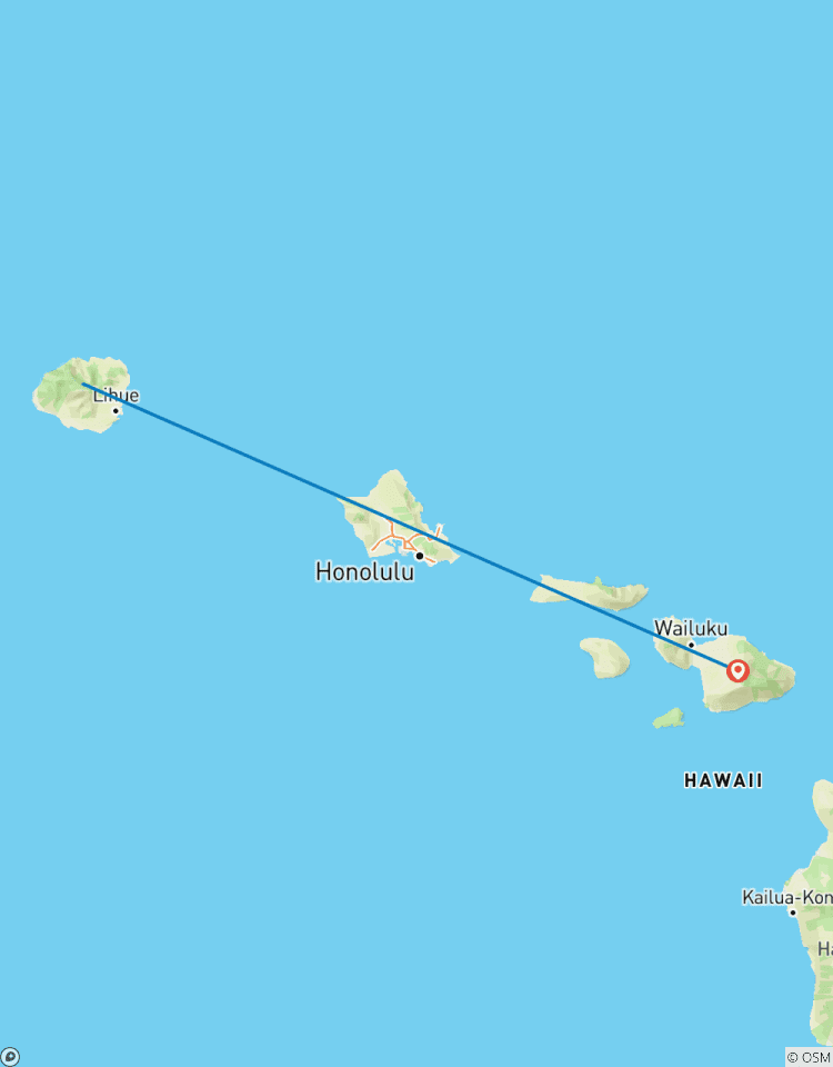 Circuito Hawái - aventura en las islas Kauai y Maui