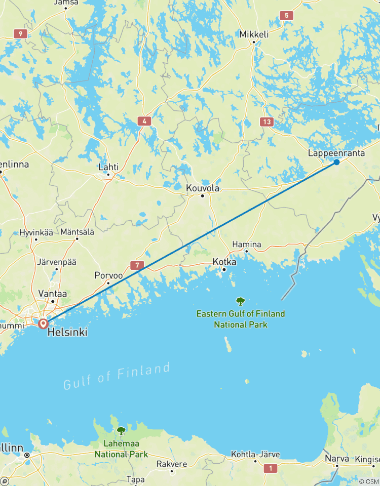 Petit groupe Helsinki et lacs spectaculaires de Carélie du Sud en 5 jours (Départ garanti) circuit