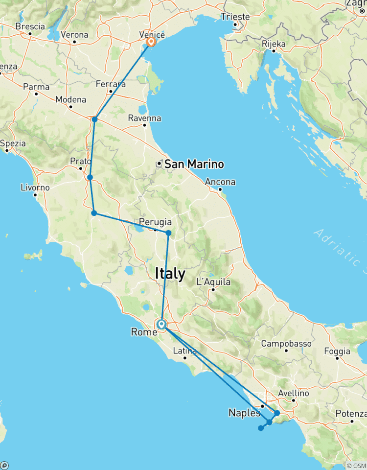 Mamma Mia ! Le meilleur de l\'Italie circuit