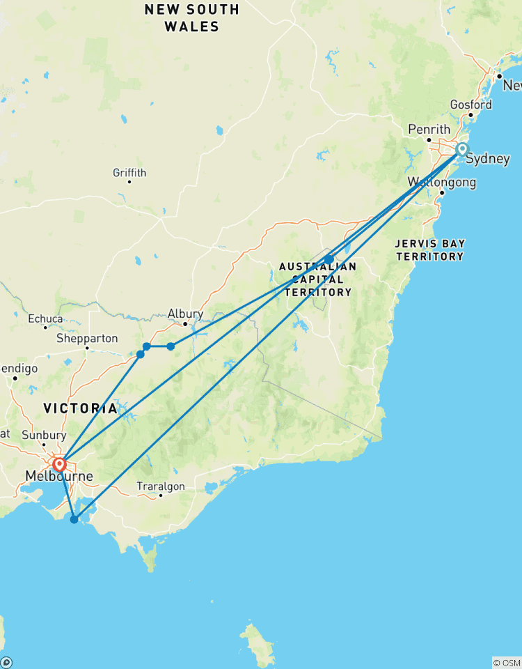 Southern Capitals - City Meets Bush Tour