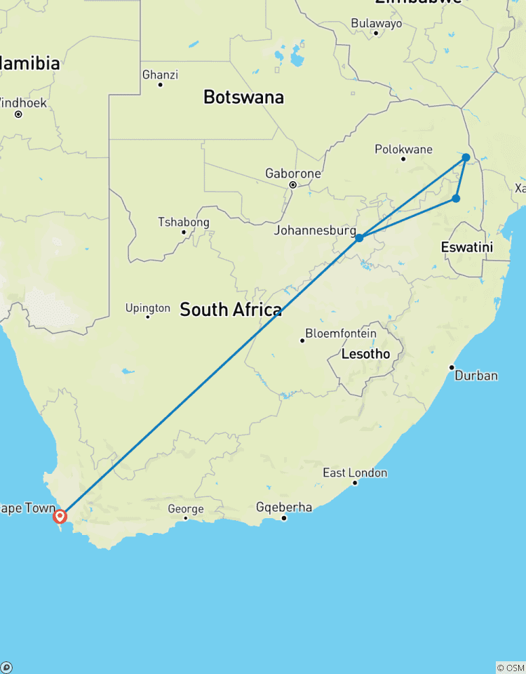 2 Days Best Ever Kruger National Park Safari from Cape Town Tour