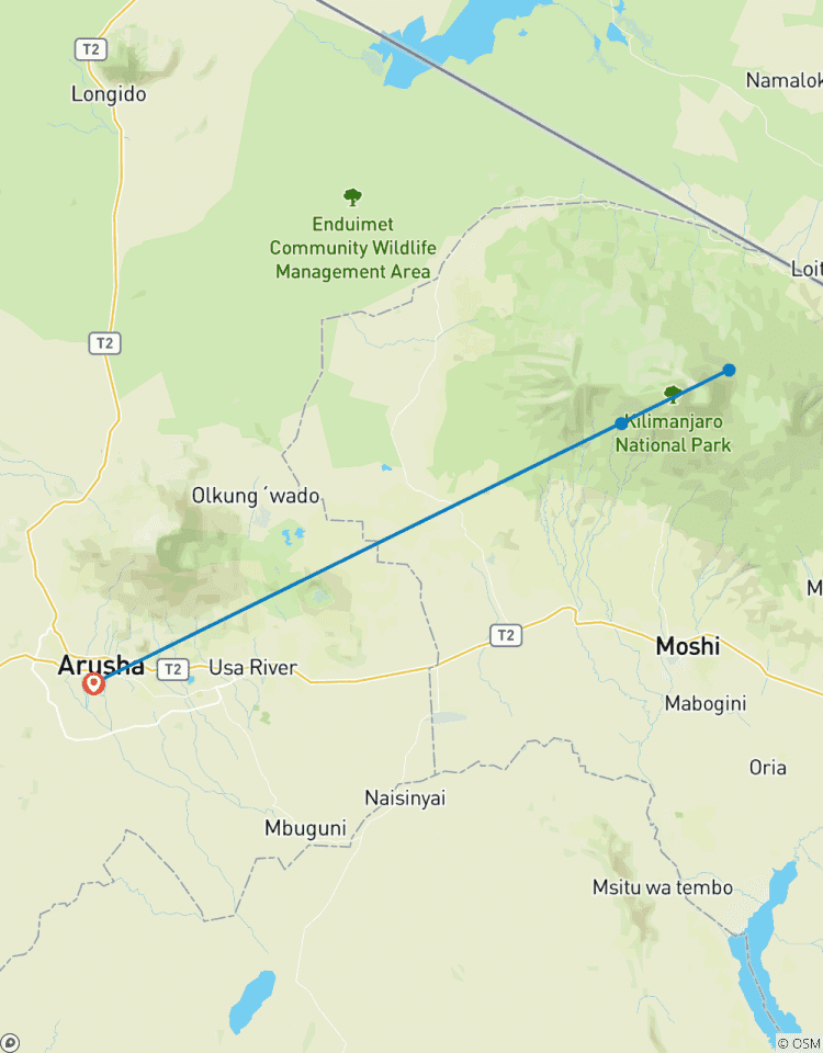 7 dagen - Beklimming Kilimanjaro Groepsreis - Machame Route-rondreis
