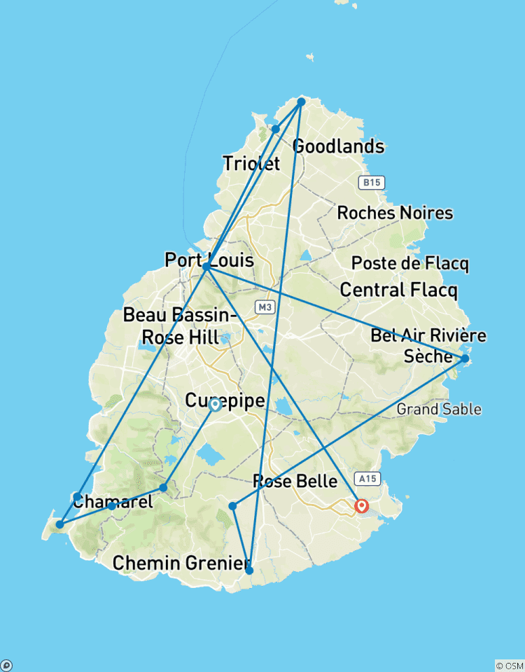 Merveilles de l\'île Maurice (hôtel 4*) circuit