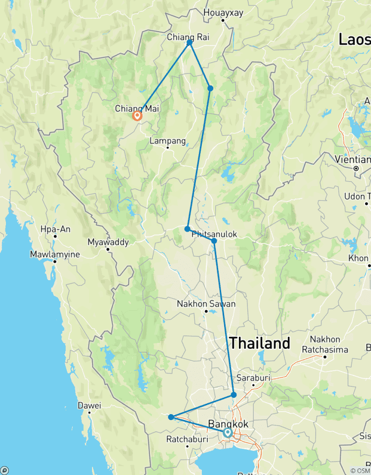 Charming Thailand (4 Star Hotels) Tour