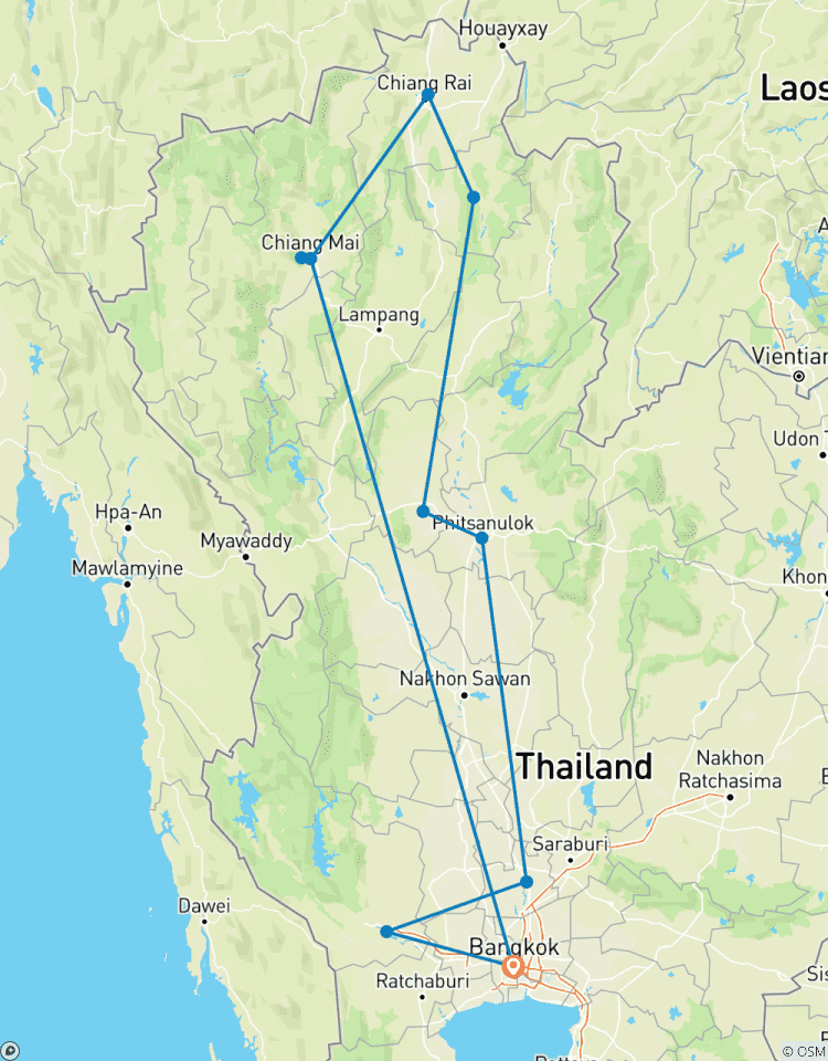 Le meilleur de la Thaïlande (Hôtels 4 étoiles) circuit