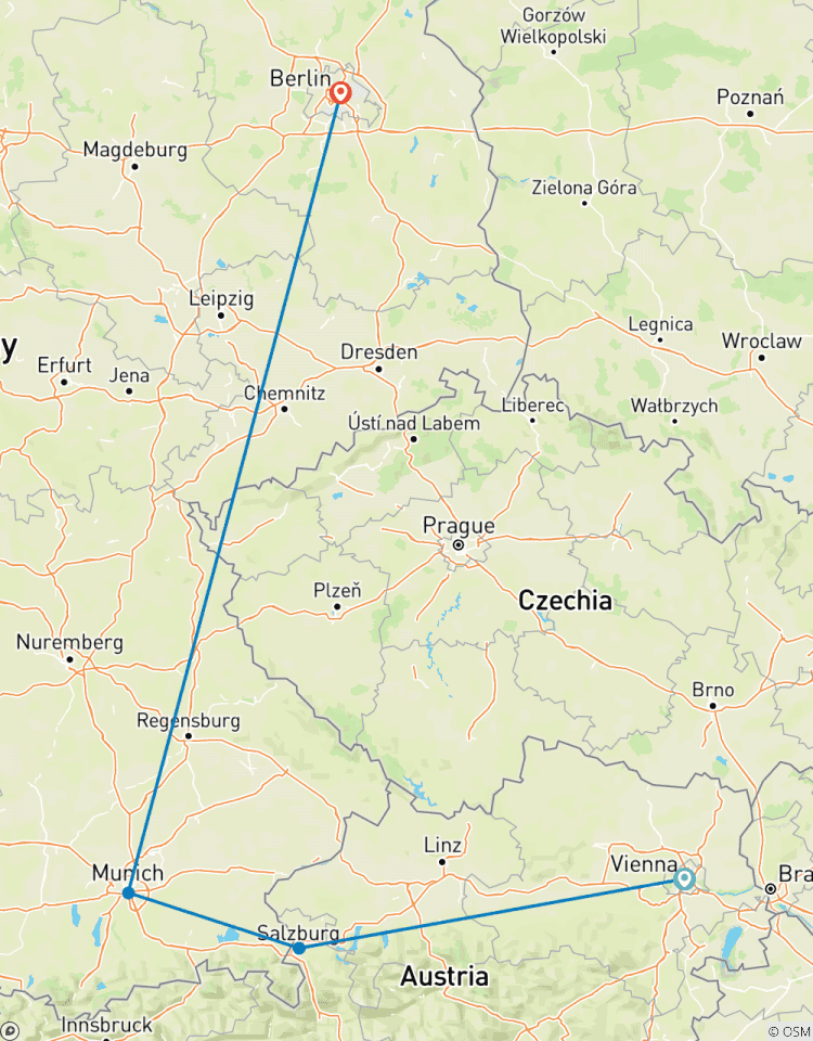 Christmas in Central Europe, Vienna to Berlin Tour