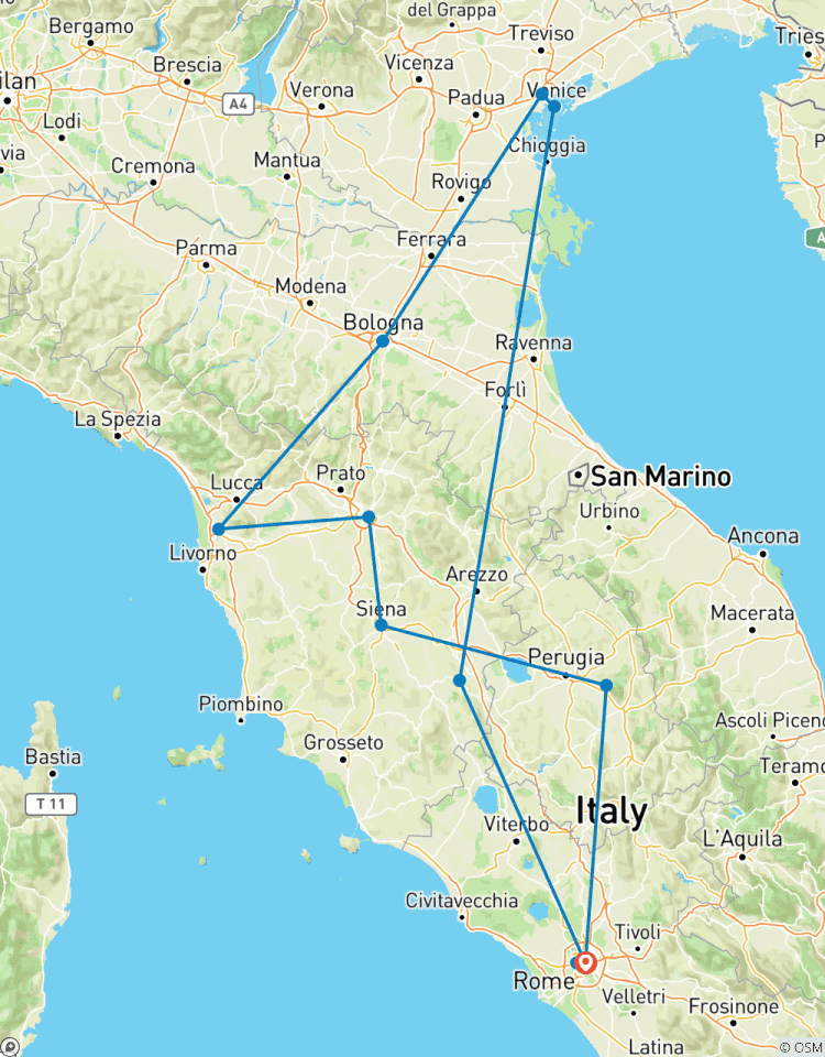 Circuito Descubre Italia - 8 días