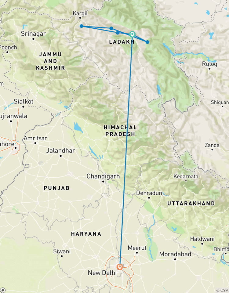 Trek dans les monastères tibétains du Ladakh circuit