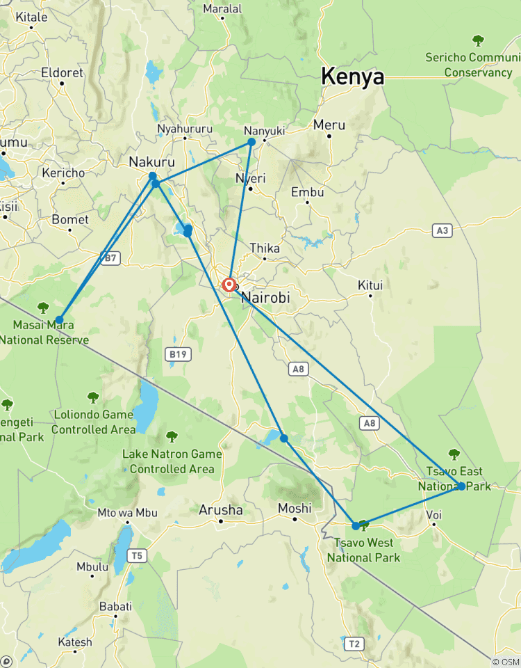14 Days Best of Kenya Wildlife Private High End Luxury Safari Tour
