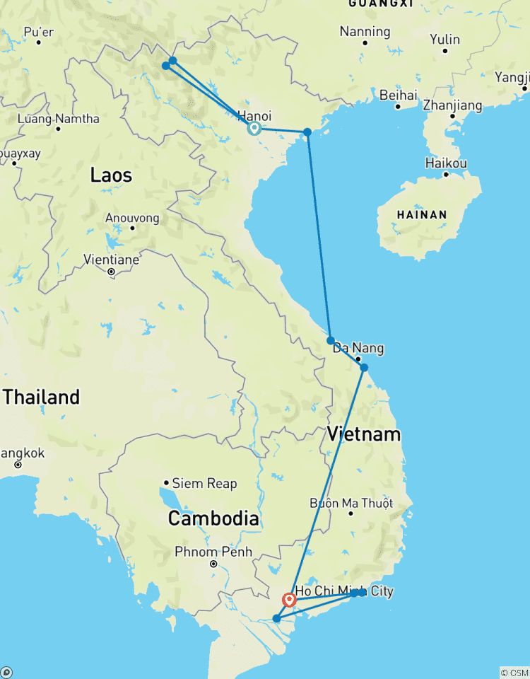 Circuito Viaje privado Destacados Vietnam con Sapa y vacaciones de playa en Mui Ne/Phan Thiet 21 días (incl. vuelo)