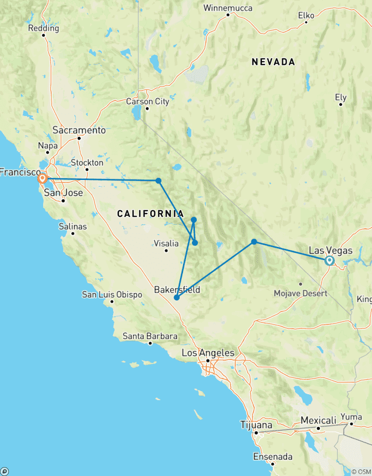 California National Park Discovery Tour