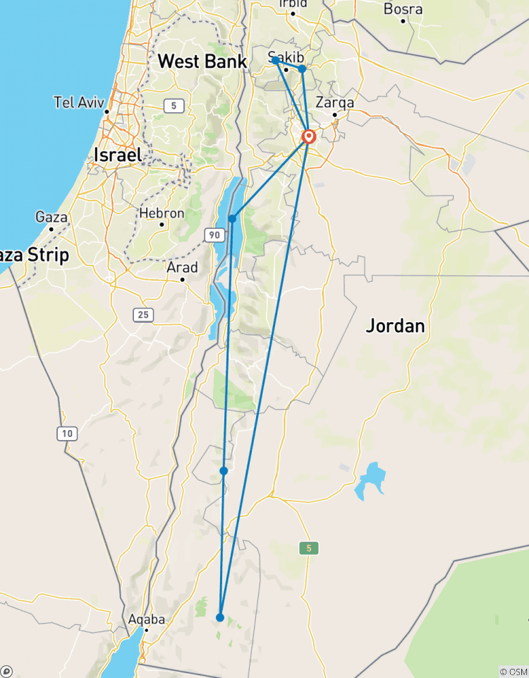 Essential Jordan (4 Star Hotels) Tour