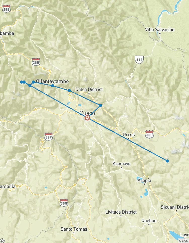 Inca Trail to Machu Picchu + Rainbow Mountain 8 days Tour