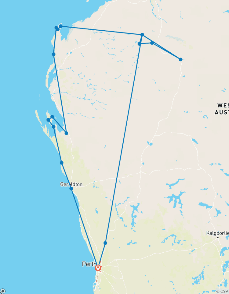 Tour von Perth nach Exmouth, Karijini und zurück Rundreise
