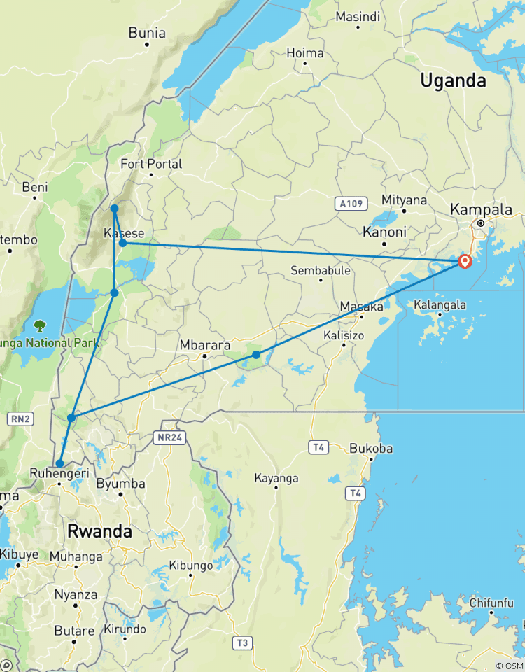 Gorilles et Treks dans les monts Rwenzori en Ouganda circuit