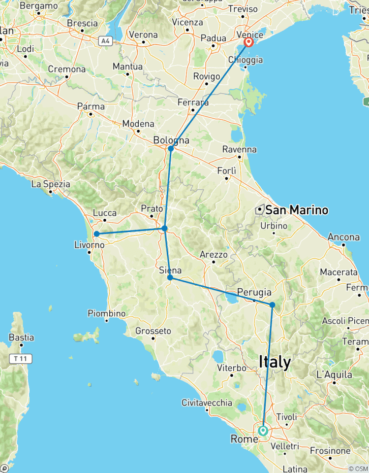 Circuito Explora Italia - 4 días