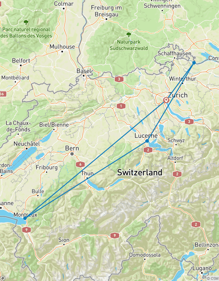 Swiss Chocolate, Waterfall And Glaciers Tour