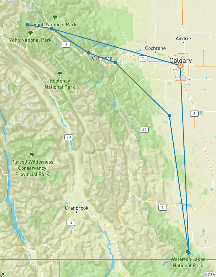 Active Canadian Rockies Adventure Tour
