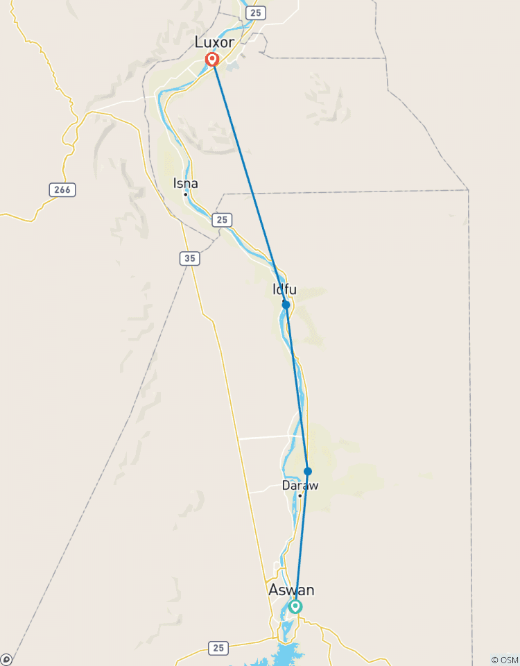 Croisière sur le Nil 4 jours d\'Assouan à Louxor incluant un circuit circuit