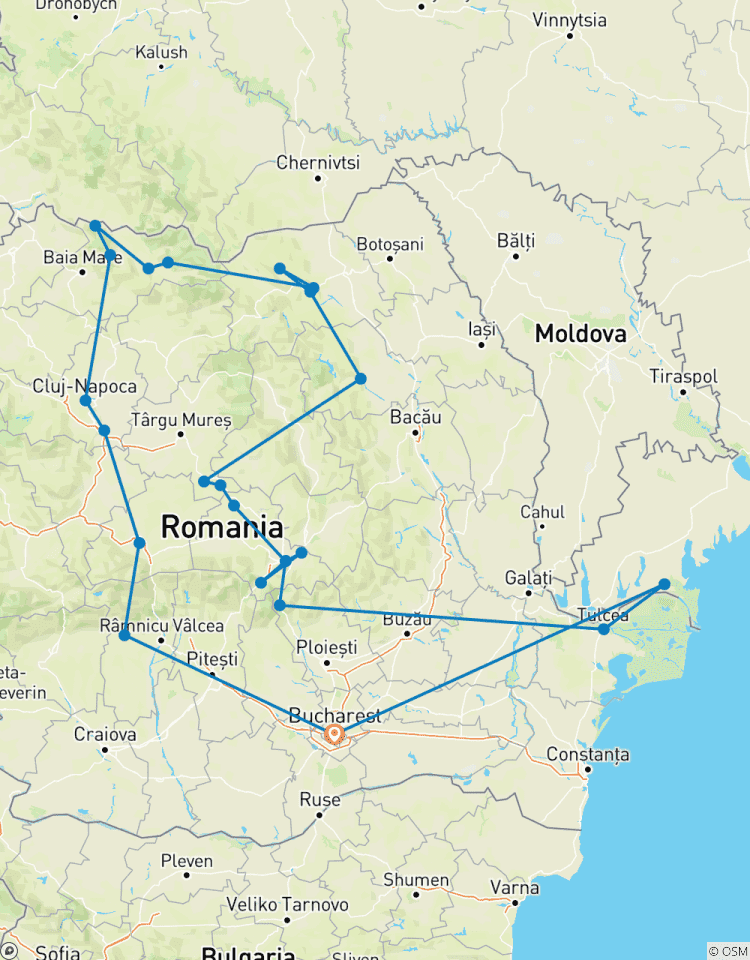 Tour of Romania\'s UNESCO World Heritage sites Tour