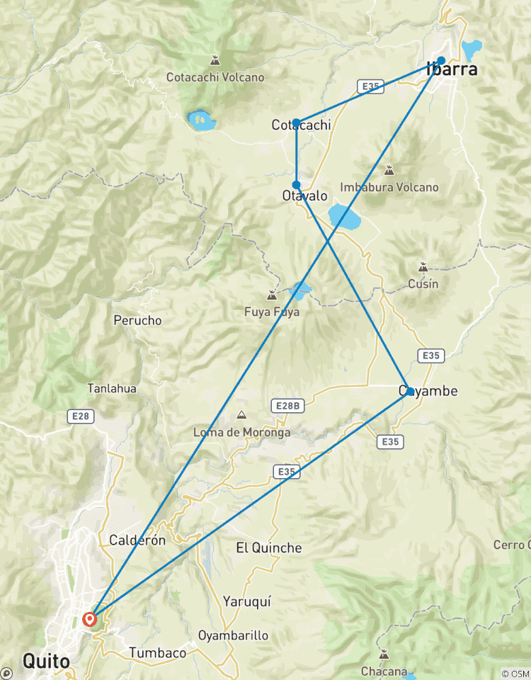 Otavalo & Train Experience Day Tour Tour
