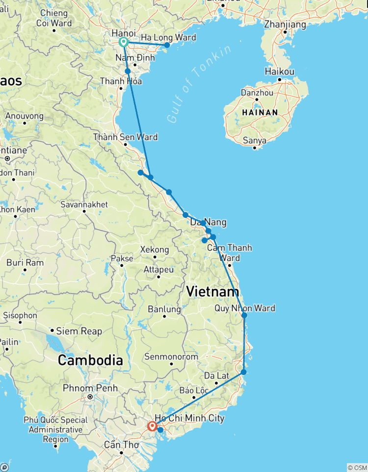 Circuito Lo último en Vietnam: Ciudades, playas y las mejores vistas