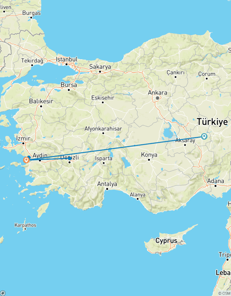 Circuito Excursión de 6 días Capadocia - Pamukkale - Éfeso