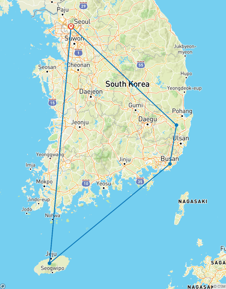 10-Day Premium South Korea Adventure: Culture, Cuisine, and Coastlines Tour