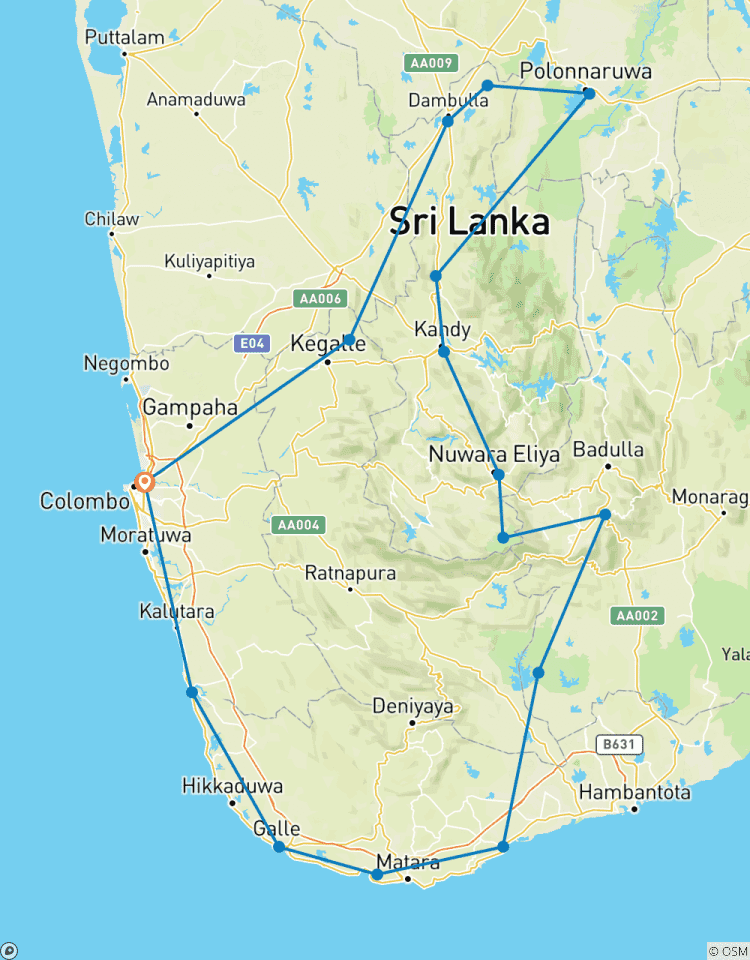 Sri Lanka Singles Holidays Tour