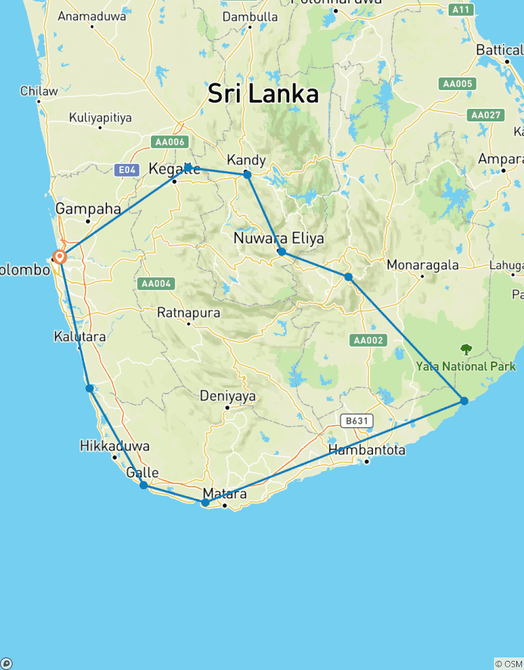 Solo Holidays to Sri Lanka Tour