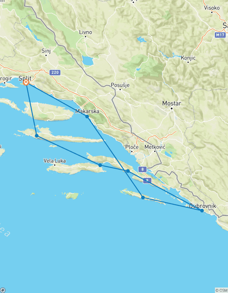 Kroatien Segelabenteuer Rundreise