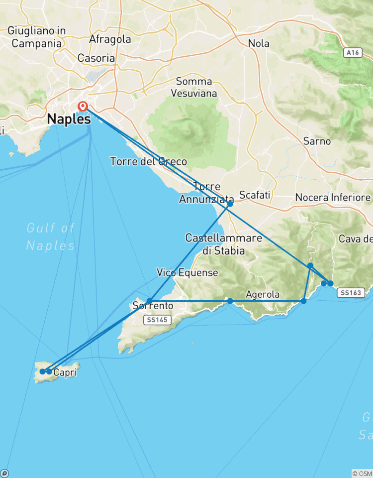 Campania Region Highlights, Private Tour Tour