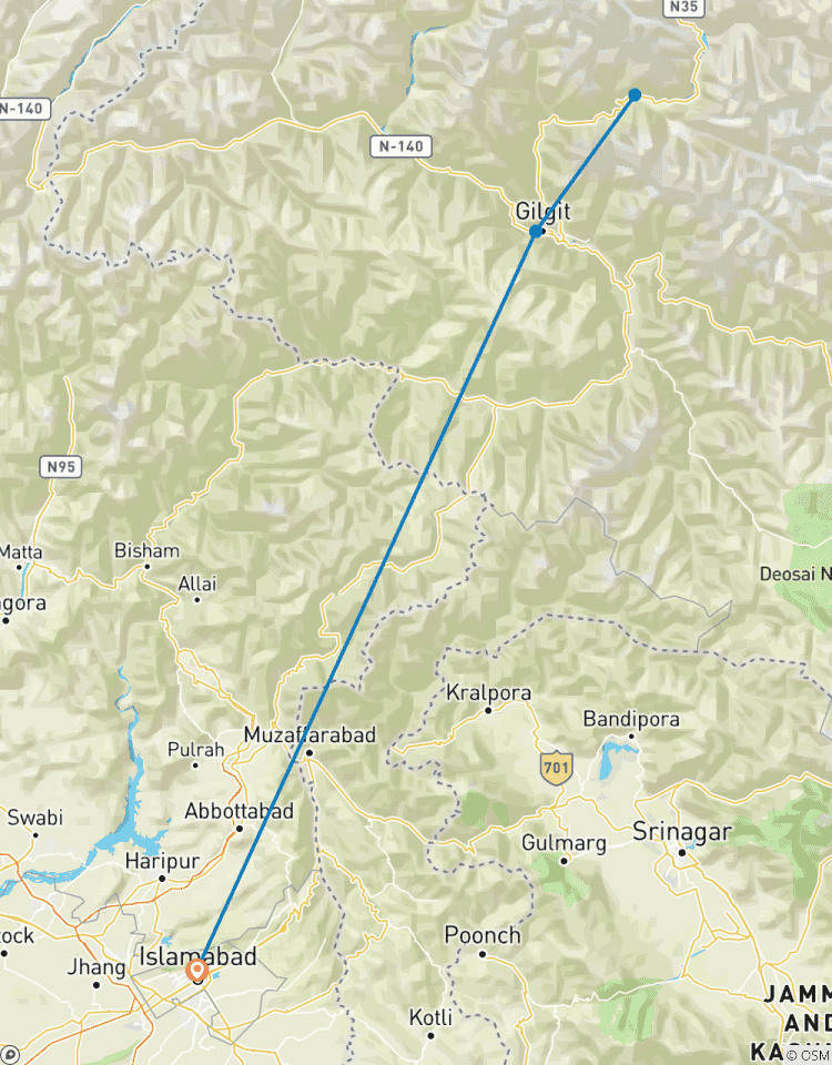 Pakistan: Das Hunza-Tal Rundreise
