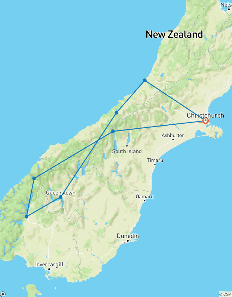 9-Day Kaka Select: The South Island Rail & Alpine Expedition (Christchurch Start) Tour