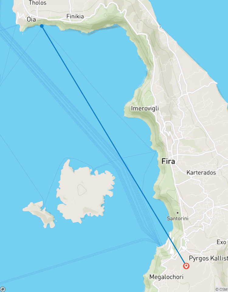Tijd op Santorini, 3 dagen-rondreis