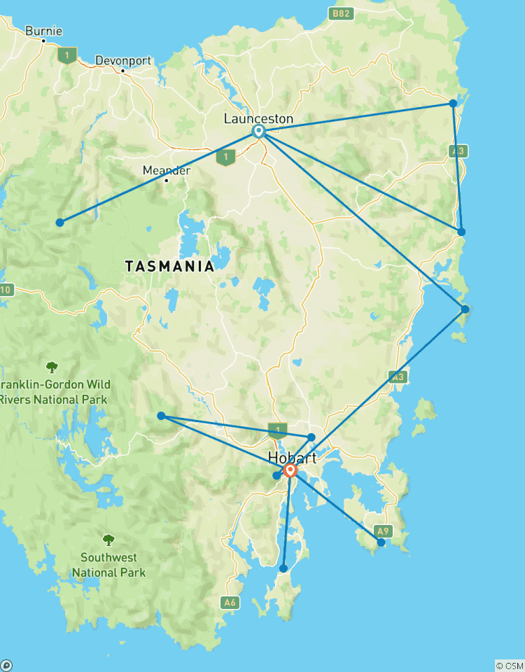 Tasmania Hobart & Launceston All-Inclusive Grand 10 Days Touring Package Tour