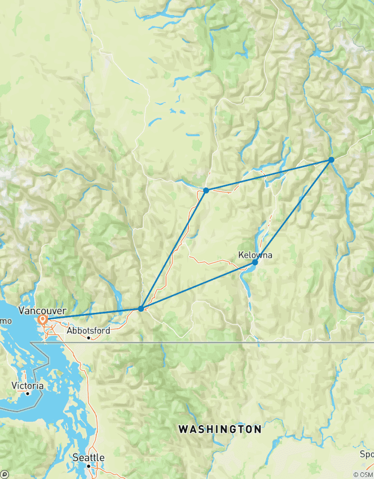 Van Vancouver naar Revelstoke – een avontuurlijke winterrondreis – 2 dagen-rondreis