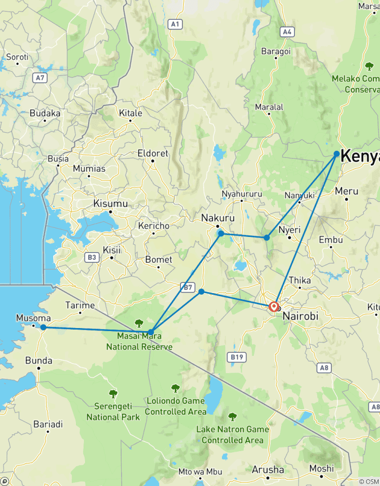 Circuito Kenia exprés
