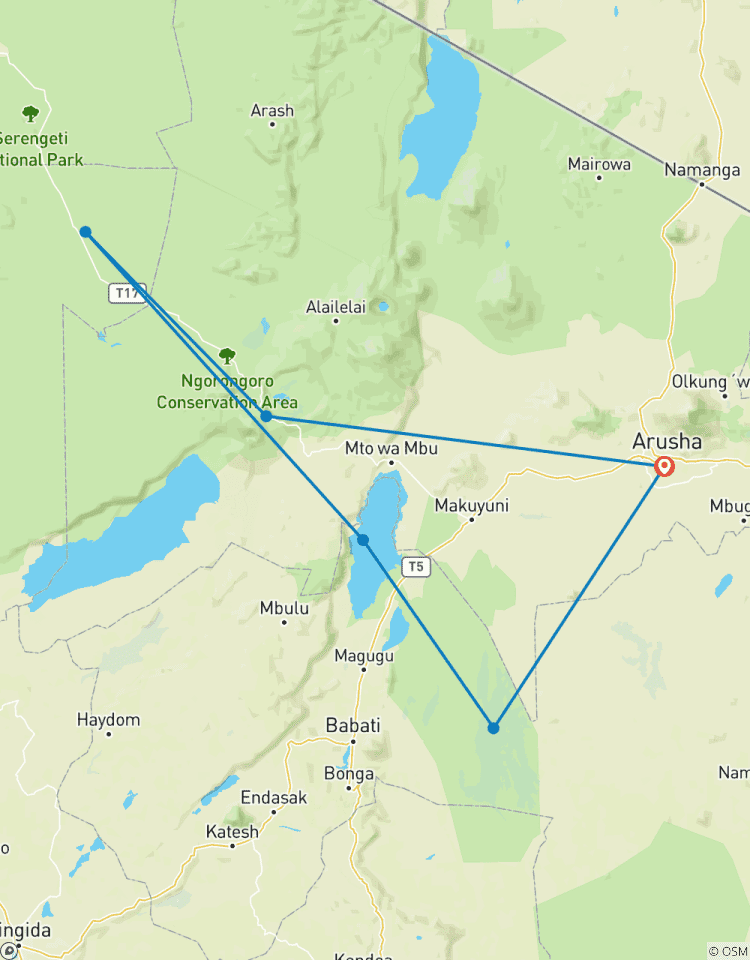 Circuito Tanzania exprés
