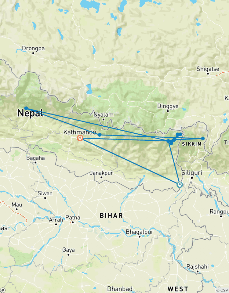 Kanchenjunga Trek South to North Tour