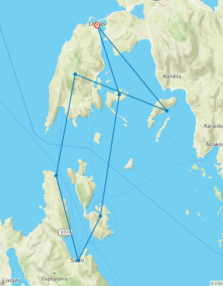 Pride Sailing in Greece (Ionian Sea) Tour