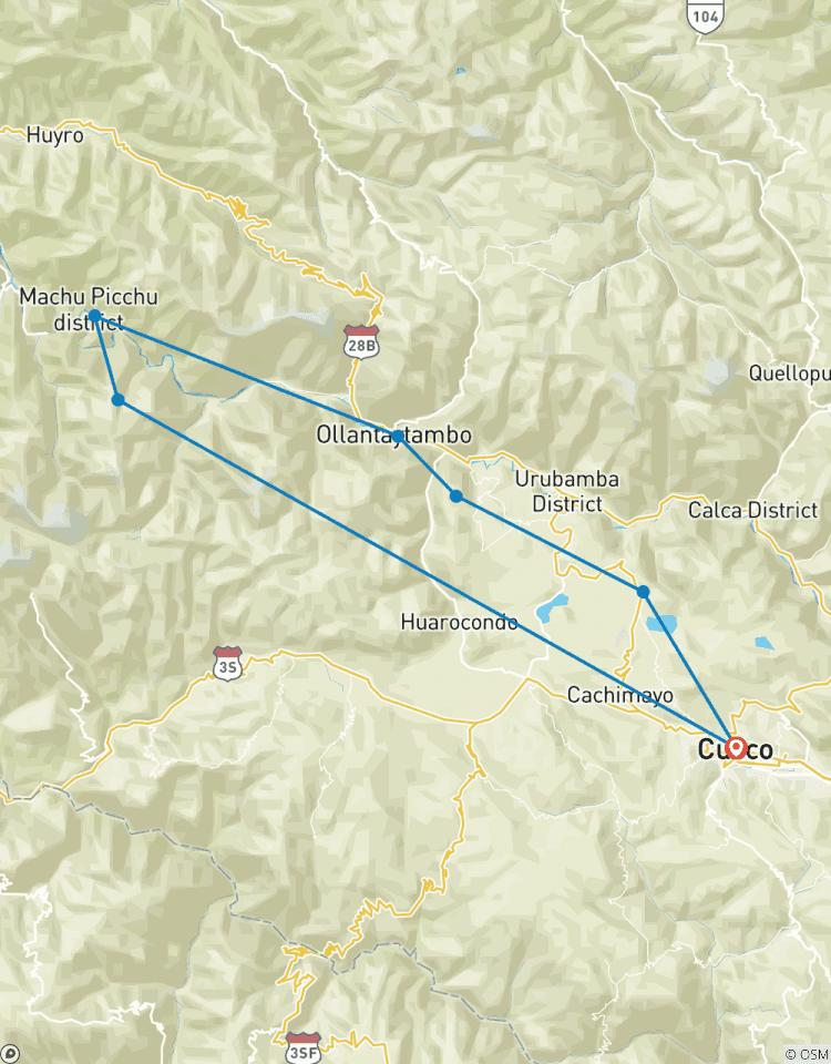 Circuito Machu Picchu Circuito 2 Días