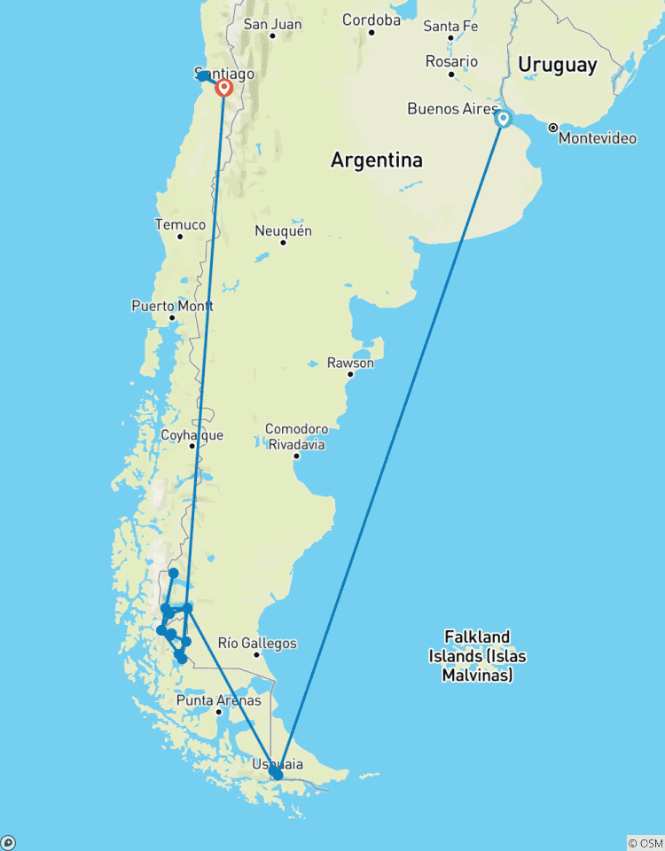 Incredible Patagonia Tour Tour