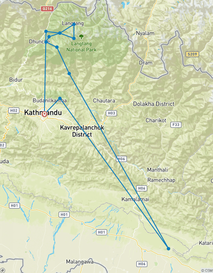 Circuit du Langtang - 17 jours circuit