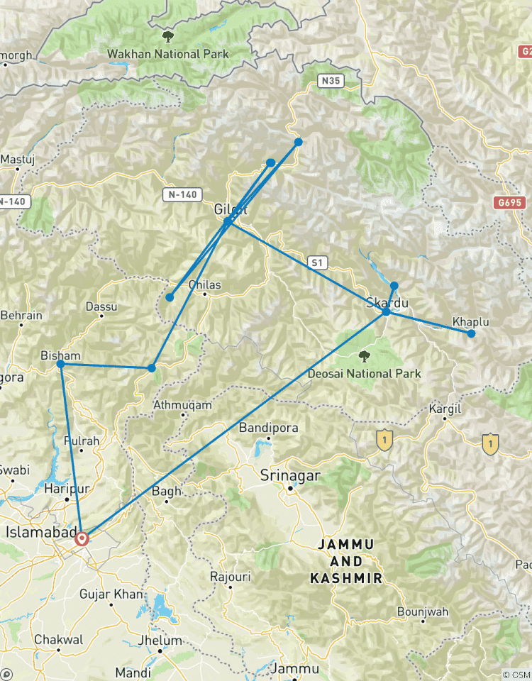 Circuito Retiro de lujo en luna de miel a Gilgit - Baltistán, Pakistán.