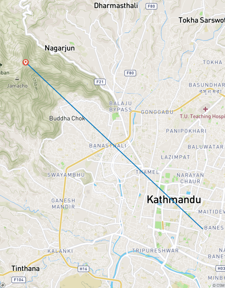 Nagarjung Wanderung & Klettern Rundreise