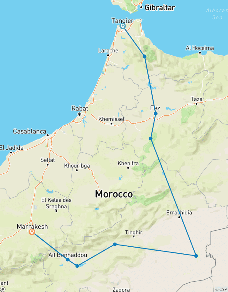 Das Beste von Marokko - 6 Tage Rundreise